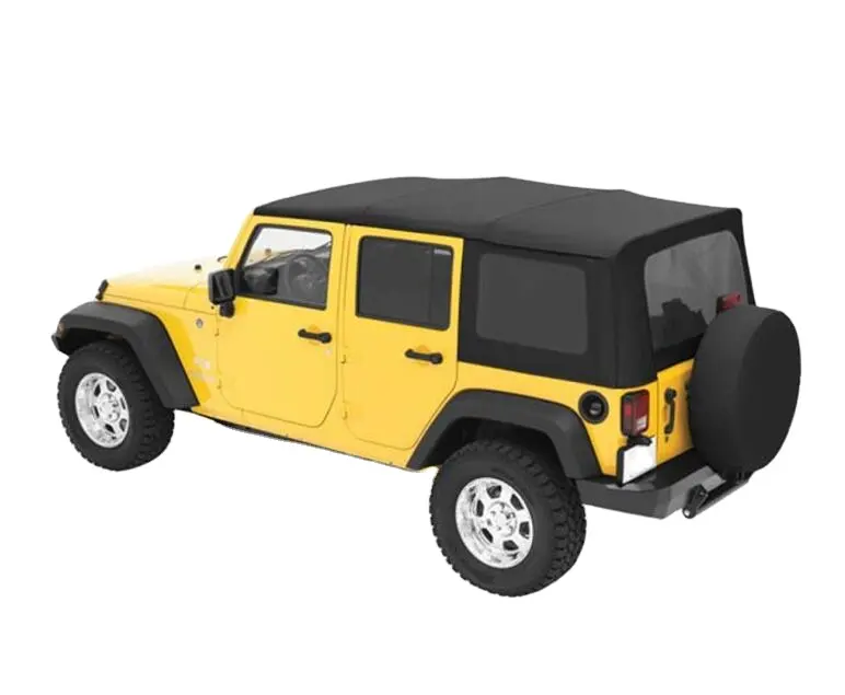 Black Jeep Wrangler 4 door