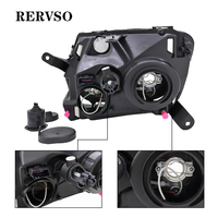 LAMPE DE BONNE QUALITÉ NOIRE pour RENAULT/DACIA DUSTER 2008 OEM:260100067R/260600069R 260609877R 260101891K XF703-020-B
