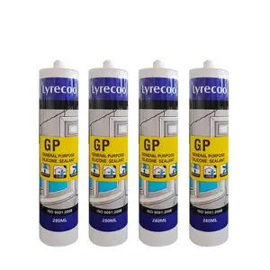 280ML 300ML OEM imballaggio RTV GP acetico Silicone impermeabile sigillante colla adesiva