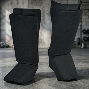 Wholesale <b>Shin</b> <b>Guards</b> for MMA Muay Thai <b>Kickboxing</b> Training Leg Protection Pads Martial Arts Sparring Boxing Gear - Product Image 2