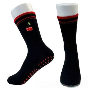 Chaussettes de Pilates personnalisées avec grip, chaussettes de yoga et de <span class=keywords><strong>barre</strong></span> en coton avec grip - Product Image 2