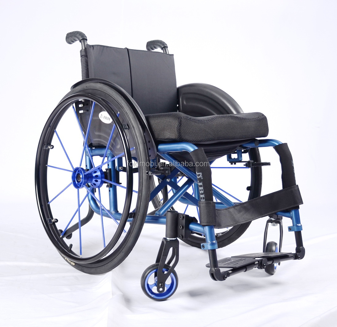 Сертификат CE ISO Аэрокосмическая титановая алюминиевая JBH S02 ручная инвалидная коляска для продажи
