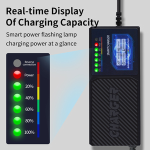 جودة عالية 36V 12ah 24V 20ah شاحن سعر المصنع عكس القطبية الاتحاد الأوروبي/الولايات المتحدة معايير المقبس - Product Image 3