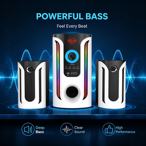 Nuevo Altavoz Mega Sound de 2.1 Canales con USB, SD, FM y Bluetooth - Product Image 3
