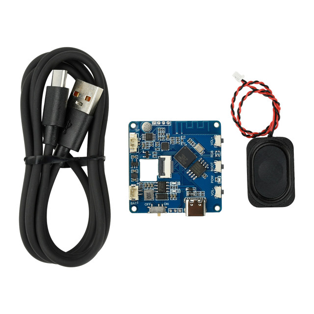 ESP32-S3 Xiaozhi AI Voice Chat Module Wi-Fi Smart Voice Assistant with USB/DC Power Supporting Deepseek/Qwen Models