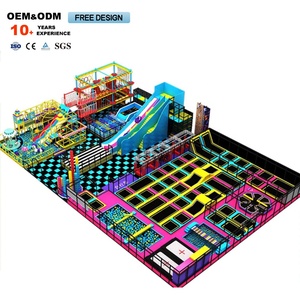 Parque de Trampolines Comercial Interior de 1300 m², Estándar Europeo SAIDI, en Venta - Product Image 1