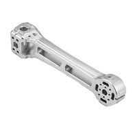 Bras robotique en aluminium usiné CNC 5 axes sur mesure OEM, articulation de précision légère et creuse pour automatisation
