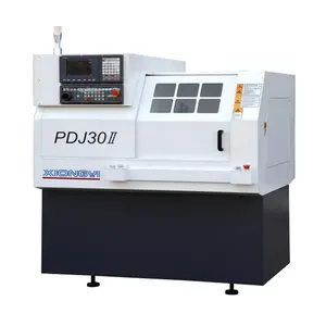 China 5 Axis Smart Small Automatic Turning Machine PDJ30II Flat Bed Cnc Lathe For Metal Turning Center