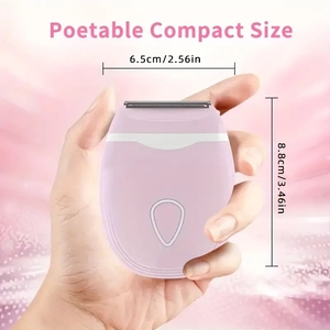 <span class=keywords><strong>Afeitadora</strong></span> eléctrica para axilas y piernas de Bikini, maquinilla de afeitar para depilación, recortadora privada para mujer, maquinilla de afeitar inalámbrica para uso en seco y húmedo, <span class=keywords><strong>Afeitadora</strong></span> eléctrica para mujer - Product Image 2