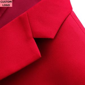 6XL Herren anzug Custom LOGO 3 Stück Homme Blazer Hochzeit <span class=keywords><strong>Prom</strong></span> Zweireiher Luxus anzüge für Herren Plus Size - Product Image 3