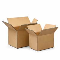 Boîte d'expédition de batterie en carton ondulé RSC à double paroi personnalisée, carton kraft 5 plis, emballage rectangulaire pour le transport de batteries au lithium