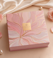 Boîte cosmétique magnétique de luxe pour flacon de soin de la peau, boîte d'emballage de parfum, boîte cadeau pour parfum, huile essentielle, boîtes