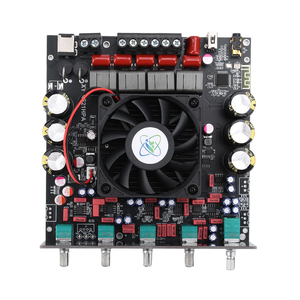 Плата цифрового усилителя звука AS21HPA с Bluetooth, высокой мощностью, 2.1-канальная, для сабвуфера, 300Вт*2+600Вт, TPA3255, плата Bluetooth-колонки - Product Image 1