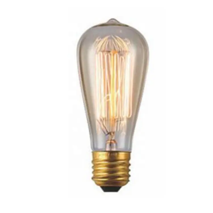 Lâmpada de led vintage estilo edison, decorativa 40w edison