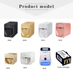 2025 xách tay làm móng tay thiết bị 1000 + Thiết kế di động DIY Máy in ảnh 3D kỹ thuật số móng tay máy in (1 hộp mực bao gồm) - Product Image 6