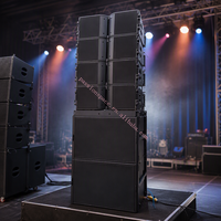 Système de sonorisation professionnel Power Audio KA208 V1.0, enceintes line array à double haut-parleur de 8 pouces, kit complet, passif, métal