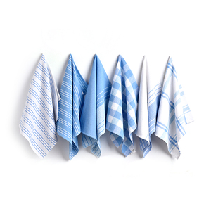 Asciugamani <span class=keywords><strong>da</strong></span> Cucina in Cotone Cinese Tinto in Filo, Personalizzazione su Misura, Set di Strofinacci <span class=keywords><strong>da</strong></span> Cucina e Asciugapiatti all'Ingrosso - Product Image 1