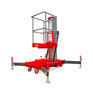 4m 6m 8m 10m Enkelmast Hefplatform van Aluminiumlegering voor Airco-onderhoud - Product Image 5