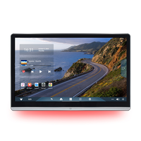 Nuevo Monitor de Reposacabezas para Auto con Pantalla IPS Giratoria de 14 Pulgadas, 8+128G, Reproductor de Entretenimiento para Asientos Traseros, WiFi, 4G, HD, Android 13