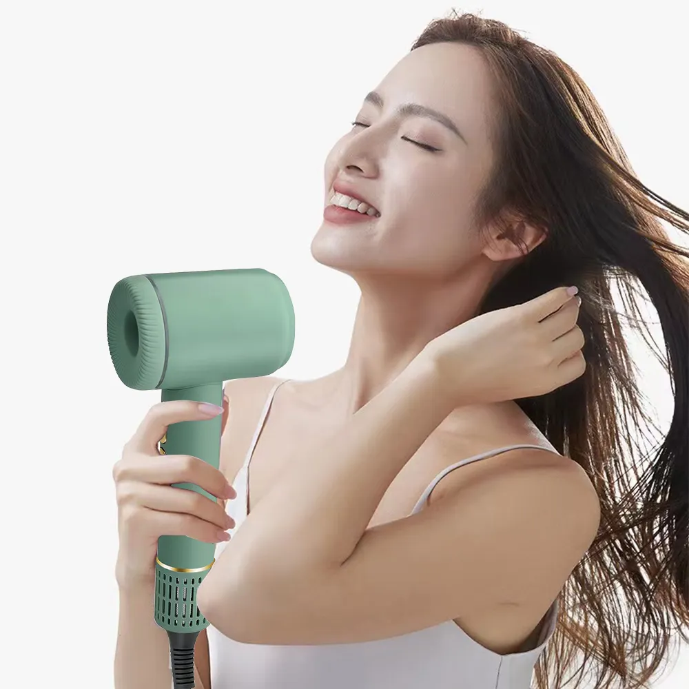 Secador de pelo profesional sin escobillas iónico de 110000rpm de secado rápido, nuevo diseño, nuevo concepto, secador de pelo de alta velocidad