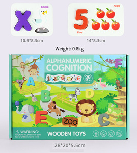 Comniki montessori giocattoli per <span class=keywords><strong>4</strong></span> <span class=keywords><strong>anni</strong></span> di educazione precoce kit puzzle di corrispondenza giocattolo per bambini puzzle parola <span class=keywords><strong>gioco</strong></span> alfabeto inglese - Product Image 6
