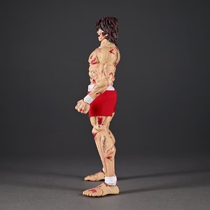 Nueva Figura de Manga, Estatua de Son of Ogre, Hanma <span class=keywords><strong>Baki</strong></span>, Versión Dañada en la Batalla Figura de Anime de PVC con 3 Cabezas Intercambiables, Figura de Acción Coleccionable, Regalo - Product Image 2
