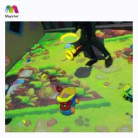 Plancher interactif, jeux de projecteurs interactifs utilisés dans le terrain de jeu des enfants