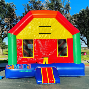 Château <span class=keywords><strong>gonflable</strong></span> commercial pour enfants, jeux de saut, 100% PVC, à vendre - Product Image 1