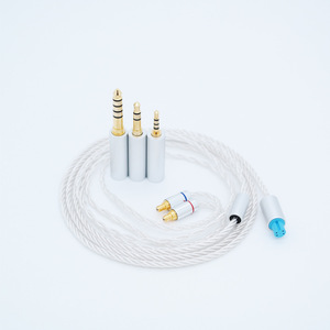 Headphone Cable With 3 In 1 Replaceable Audio Plug 1.2 Meters Aluminum TPE Core For IE100Pro IE400Pro IE500Pro - Product Image 1