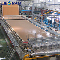 Machine de production de pâte à papier recyclée pour carton et papier usagés, capacité de 150 tonnes par jour, machine à papier kraft