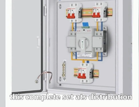 Armoire de Commutation Automatique à Double Alimentation 220V, Boîtier ATS pour Générateur Diesel, Équipement de Distribution d'Énergie et de Contrôle Électrique
