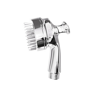 Pommeau de douche pour animaux de compagnie avec poils en silicone, jet massant pour le bain et le nettoyage des chiens - Product Image 3