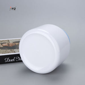 حاوية حليب أطفال من البلاستيك بدرجة 30 أونصة من بلاستيك الحيوانات الأليفة عبوة حليب كبيرة ماسون كبيرة مع عبوة بغطاء أزرق - Product Image 3