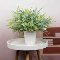 Drea Outdoor Simulatie Bloem Zachte Installatie Kunstmatige Plant Eucalyptus Orchidee Gras Kunstbloemen