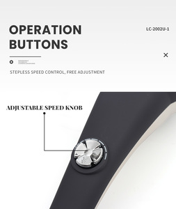 LICHANG todo el cuerpo músculos Shiatsu mano masajeador eléctrico vibración espalda tejido profundo percusión martillo palo hogar Oficina - Product Image 3