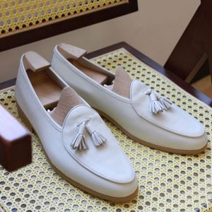 Chaussures mocassins légères, respirantes et antidérapantes pour hommes, idéales pour le bureau et les soirées, à bout carré et semelle en caoutchouc, style bateau, collection 2025 - Product Image 6