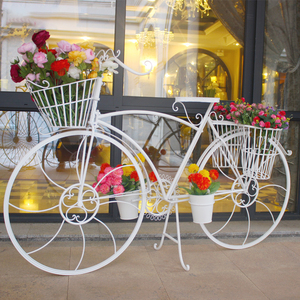 مخصص خمر بسيط الحديد زهرة حامل زينة الزفاف - Product Image 4