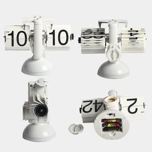 Petite balance automatique page tournant horloge lumineuse commande vocale lampe LED table chaude simple salon siège <span class=keywords><strong>pendule</strong></span> - Product Image 5