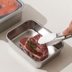 Maxcook Nouveau Boîte de Conservation Alimentaire en Acier Inoxydable 304 avec Couvercle pour le <span class=keywords><strong>Camping</strong></span> et la Cuisine - Product Image 4