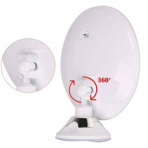 Miroir de maquillage usb, avec ventouse 10X LED, rasoir de douche, cosmétiques, paramètres de lumière, miroir de vanité et de beauté à effet <span class=keywords><strong>loupe</strong></span> - Product Image 5