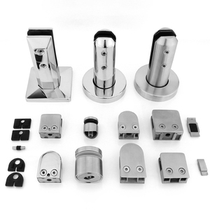 Adjustable <strong>Glass</strong> Clamp Stainless Steel 316 <strong>Bracket</strong> for 6mm 8mm 10mm <strong>Glass</strong> Fitting Modern <strong>Architectural</strong> Hardware - Product Image 1