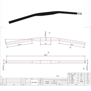1 Cái 35 Mét Mtb Xe Đạp Carbon <span class=keywords><strong>Handlebar</strong></span> 20 Mét Riser 800 Mét Rộng Bicicleta Xe Đạp Leo Núi Phụ Kiện Bar - Product Image 6