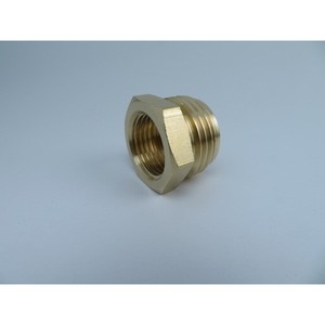 Adaptateur de tuyau d'arrosage G1/2 à filetage interne vers GHT 3/4 à filetage externe, connecteur pivotant pour l'alimentation en eau - Product Image 3