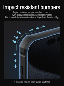 เคส <span class=keywords><strong>Nillkin</strong></span> <span class=keywords><strong>Camshield</strong></span> <span class=keywords><strong>Armor</strong></span> สำหรับ iPhone 15 Pro Max 15 Pro ฝาปิดเลื่อนโลหะ ป้องกันกล้อง กันกระแทก แข็งแรง ทนทาน พร้อมช่องโลโก้ - Product Image 4