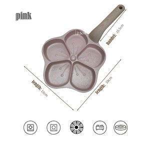 Sartén con Forma de Flor para Huevos, Panqueques, Desayunos, Omeletes, Ovo Escalfado - Product Image 5