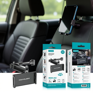Support de siège de voiture Kouvolsen H02, rotation à 360 degrés pour téléphones et tablettes de 4 à 11 pouces - Product Image 3