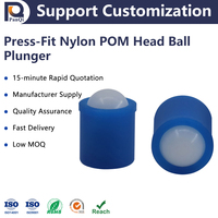 POM Plongeur à bille à ressort Norme ANSI M3-M12 Usage industriel Marque PANQI Modèle en nylon QT822