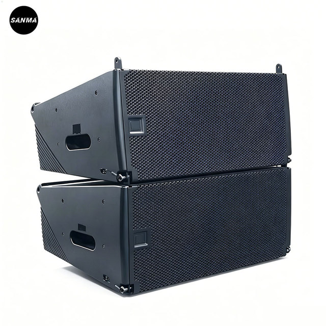 910LA Dual 10 Inch Powered Line Array Loudspeaker Professional Stage Audio Active Sound System Outdoor Pro Speakers