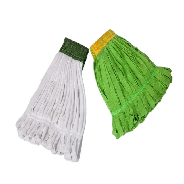 Large Microfiber Mop Heavy Duty Industrial Wet Mop Head Refill, Thick Fiber Replacement Heads, Commerical Cleaning Supplies