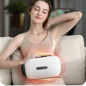 Cinturón de masaje abdominal, masajeador vibratorio para hombros y cuello - Product Image 1